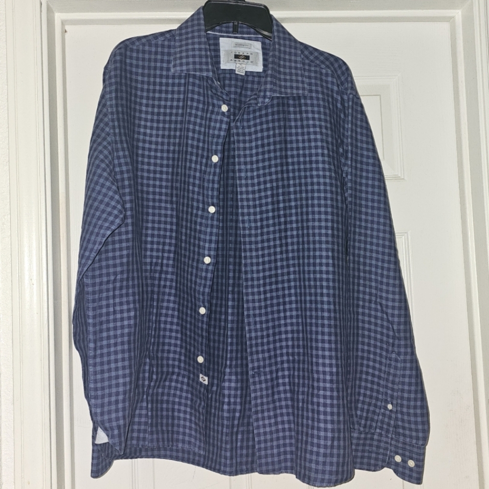 ❣️SALE❣️ Joseph Abboud Casual Longsleeve Blue Dress Shirt | XL Modern Fit